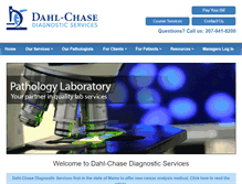 Tablet Screenshot of dahlchase.com